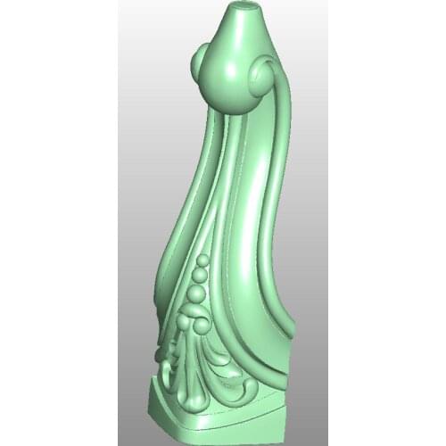 3d model in STL format for cnc decor furniture chair sofa bed desk leg relief artcam-231