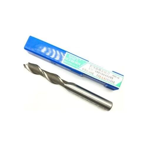 5Pcs Carbide End Mill 3mm 2 Flute HSS & Aluminium Extended End Milling Cutter Straight Shank Router Bit Set CNC Tools