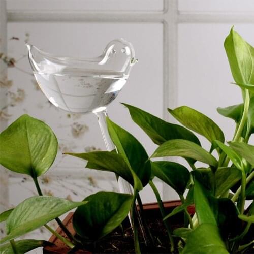 Automatic Watering Device PVC Transparent Bird Travel Plant Waterer Bulb Auto Drip Irrigation Device Clear Bulbs Watering Kits