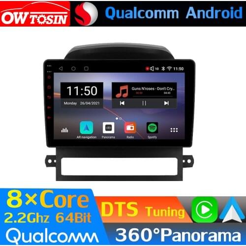 Qualcomm 8Core Android Car Media For Chevrolet Captiva 2006-2012 GPS 360 Camera Radio CarPlay DTS HIFI Optical HDMI Head Unit