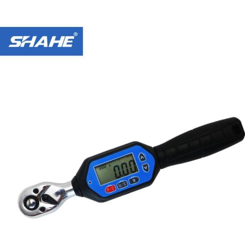 SHAHE Mini Digital Torque Wrench 1/4 3/8 1/2 Adjustable Professional Electronic Torque Wrench Digital Hand Tools