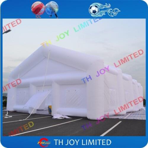 15mx8m giant white inflatable wedding tent,giant inflatable marquee, giant inflatable tent for wedding/event/party,free shipping