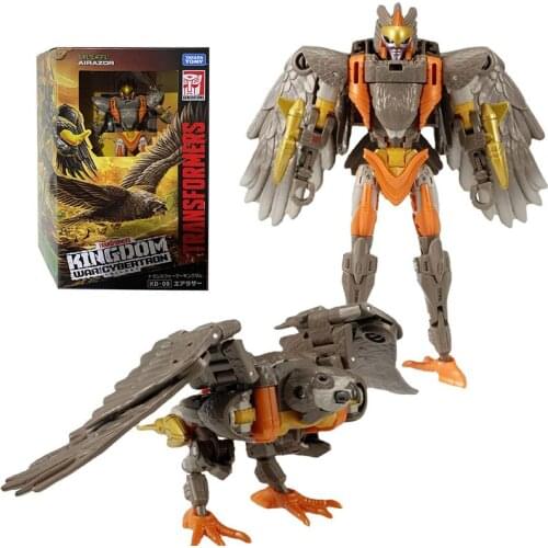 Takara Tomy Transformers Toys Anime Figure KD-09 Deluxe Class Airazor Genuine Robot Model Action Toy Figure Toys for Children