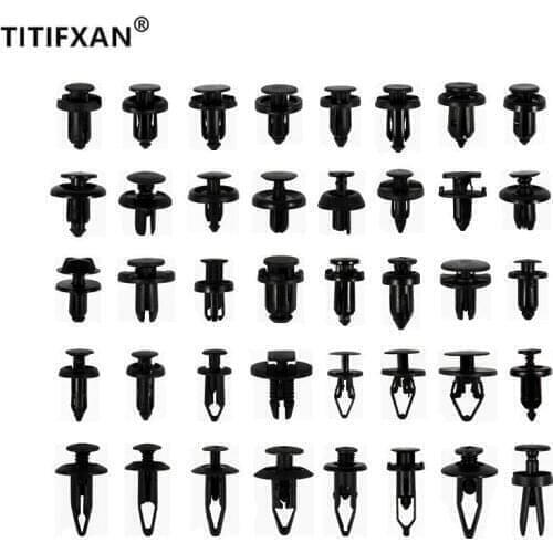 Auto Sill Board Snap Buckle Sets Car Motorcycle Truck Lorry Bus Threshold Plank Diversion Plate Plastic Fasteners Clips Rivet