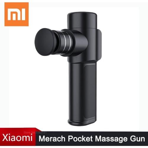 Xiaomi Merach Merrick Nano Pocket Massage Gun Mini Electric Muscle Massage Gun Sports Therapy Massager Body Muscle Relaxation