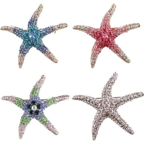 Midnite Star Wedding Brooches For Clothes