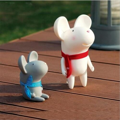 Mouse Coin Piggy Bank Leather Cartoon Money Box Luxury PU Mice Figurine Lovely Kid Cash Box New Year Gift Free Shipping