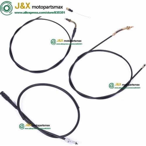 Motorcycle Scooter Moped ATV break cable gas oil cable cable speedometer GY6 125 CH125 ZH125