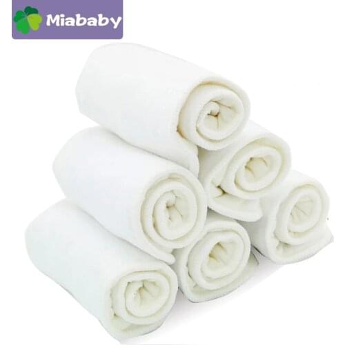 Microfiber Diaper Insert, Nappy pad, Nappy Booster for all Miababy Onesize Diaper cover, Pocket diaper,35cm x13cm 3 layers