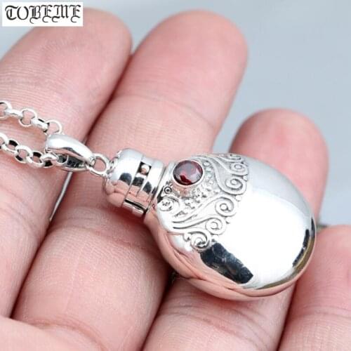 925 Silver Tibetan Box Pendant vintage sterling silver Tibetan Gau Pendant Buddhist Prayer Box Pendnt Tibetan Bottle Amulet