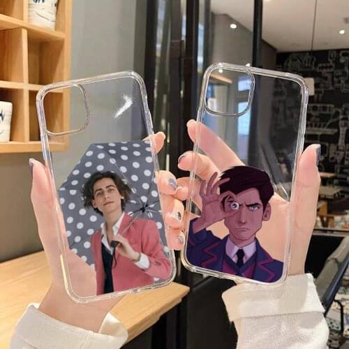 Umbrella Academy Five Aidan Gallagher Phone Case Transparent for iPhone 11 12 mini pro XS MAX 8 7 6 6S Plus X 5S SE 2020 XR