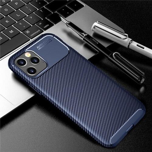 Carbon Fiber Silicone Case For iPhone 13 Pro Max 13Max 13mini Camera Protection Phone Cover Coque For iPhone 13Pro Max Cover
