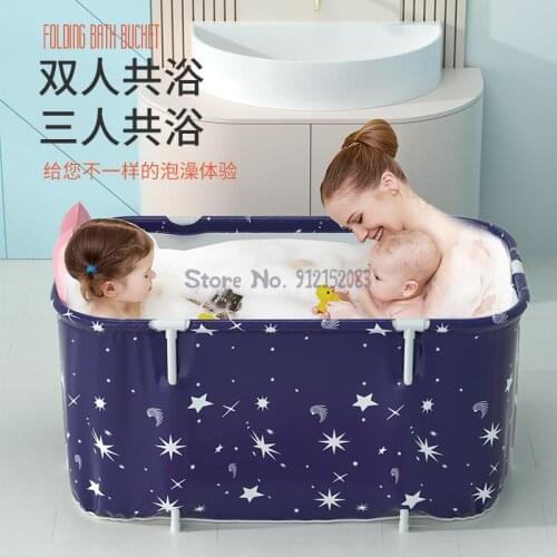 Foldable Bathtub Household Adult Bathtub Full Body Bath Tub Children Bath Tub Adult Bath Tub Artifact
