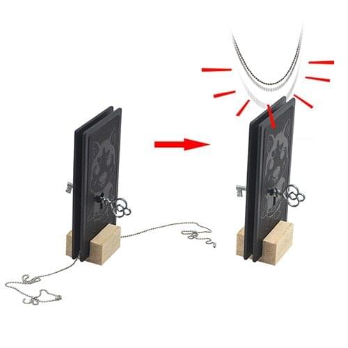 Magical Chain - Close up Magic Tricks Magia Magician Toys Stage Magic Props Party Illusions Gimmick Fun Comedy
