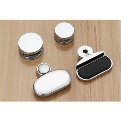 Bathroom Mirror Glass Mirror Hinger Fixed Accessories Advertising Plate Glass Clamp Fixed Clip Mirror Mirror Fixed Fitting