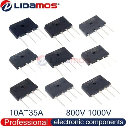 10Pcs D10SB80 D10SB100 D15SB80 D15SB100 D20SB80 D20SB100 D25SB80 D25SB100 D35SB100 10A 15A 20A 25A 35A 800V 1000V high quality