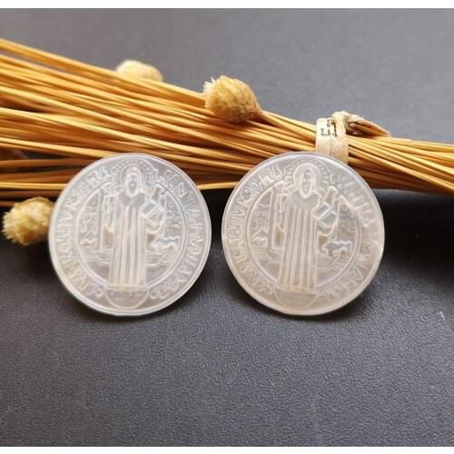 100pcs/lot 20mm Natural San Benito Mother of Pearl Shell Beads Round cut San Benito Mother Pearl Shell for DIY Jewelry