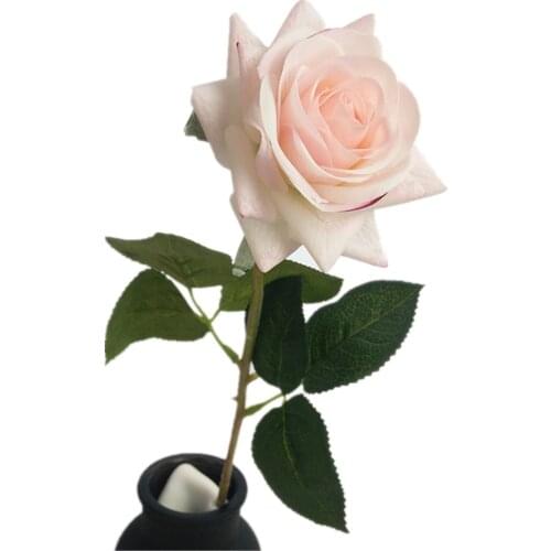 20pc/lot Home Office Wedding Party desk Decor Gorgeous DIY Decoration Artificial Silk Rose Flower