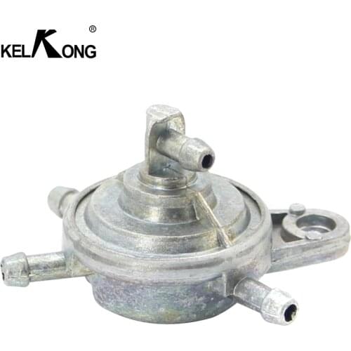 KELKONG 3-way inline For Chinese GY6 50cc 125cc 150cc Vacuum Fuel Petcock Fuel Valve Fuel Cock Scooter Moped ATV