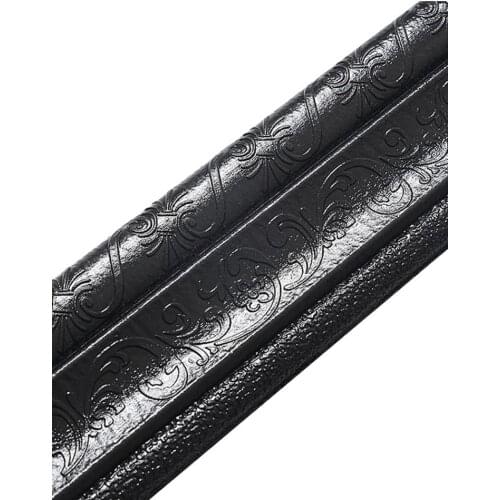 3D Self-adhesive Wall Sticker Waterproof Top Corner Line Wall Edge Strip Wall Waist Line Sticker Tile Wallpaper Border Home Deco