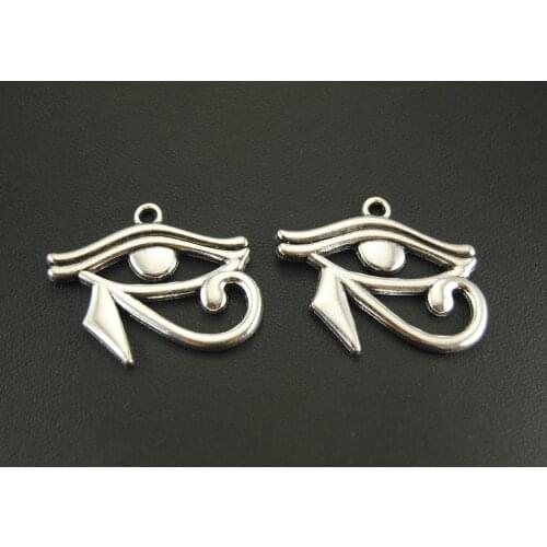8Pcs Rah Egypt Eye Of Horus Egyptian Charm DIY Jewelry Findings Accessories A605/A604/A1401