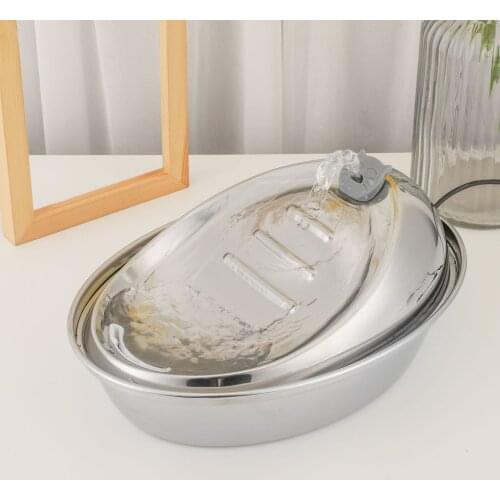 Stainless Steel Cat Water Dispenser Automatic Circulation Pet Water Dispenser Suitable For Dogs, Cats, Birds And Small Animals