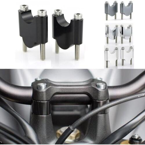For Ducati Multistrada 1100 2009 2008 2009 Scrambler 800 2015-2018 28mm 1 1/8" Handle Bar Fat Bar Mount Riser Handlebar Risers