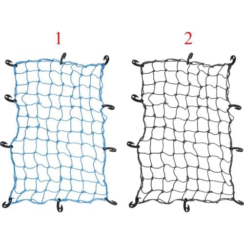 Hook Elastic Car Trailer Roof Rack Boot Luggage Bungee Cord Cargo Net for Vehicle Travel