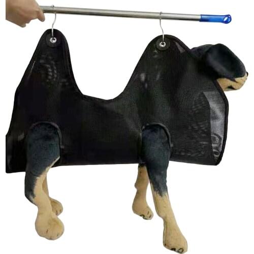 Pet Hammock Dog Cat Grooming Hammock Restraint Bags Pet Hammock Helper Convenient for Bathing Washing