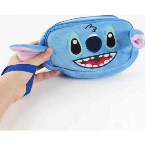 Lilo Coin Plush Purse Cartoon Stitch Doll Bag Lady Clutch Cute Holder Card Storage Pencil Case
