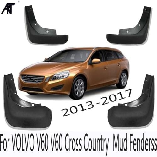 Mudguards Fender For VOLVO V60 /V60 Cross Country 2013 2014 2015 2016 2017 Set Car Mud Flaps Mudflaps Splash Guards Mud Flap