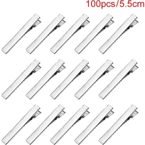 50 Pieces / 100 Pieces A Lot Crocodile Metal Crocodile Test Cable Hair Clips Food Forks Kitchen Tool Sealer Bag 2019 hot sale