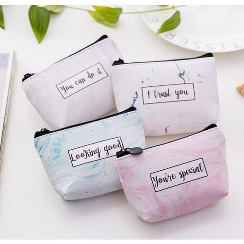 2018 new Letter pattern Creative Coin Purses Women Wallet zipper Bag child girls boys Mini Wallet PU Leather Portable Handbag