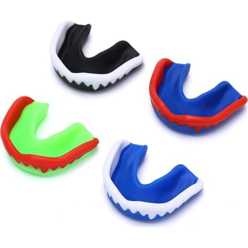 Professional Mouth Guard Adult Karate Muay Safety Soft EVA Mouth Protective Teeth Guard Sport Football Basketball Thai Boxing