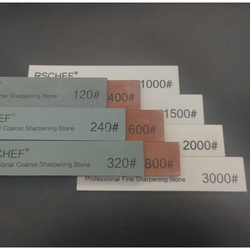 RSCHEF Large whetstone stone strip multi-mesh knife sharpening tool professional sharpener household knife fruit knife