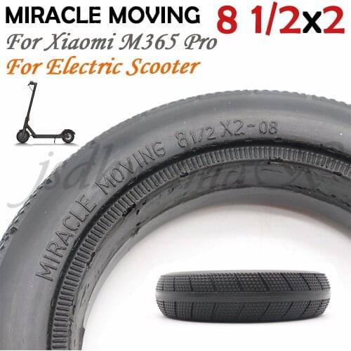 Xiaomi Mijia M365 Electric Scooter Tyre 8 1/2x2 Non-Pneumatic Tire Durable Thick Wheels Solid Tyre For M365 pro Skateboard 8.5x2