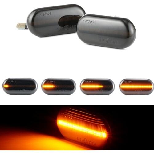 LED Dynamic Turn Signal Blinker Sequential Side Mirror Indicator Light For Renault clio 1 2 Megane 1 scenic 1 MASTER II LAGUNA I