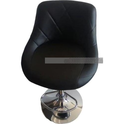 Thickened And Widened European Bar Chair Lift Bar Chair Cashier High Stool Front Desk Bar Chair Swivel Back Stool
