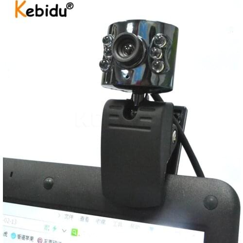 Adjustable Lens Webcam USB Camera Widescreen Video Calling and Recording 640x480 Camera For Desktop Laptop Webcamera