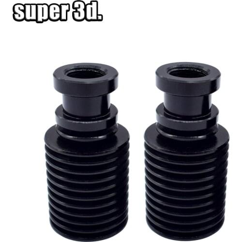 1/3pcs 3D printer parts V6 Extruder J-Head Metal Heat Sink For 1.75/3.0mm Filament Long Distance