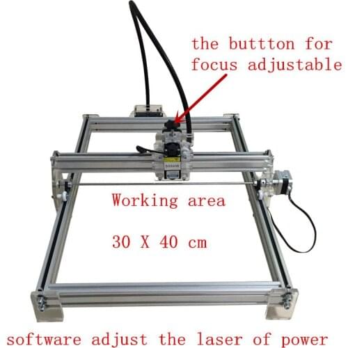 1000mw laser engraving machine working area 30*40cm laser engraver laser cutting machine for a toy to friend