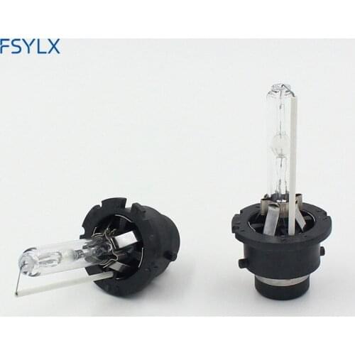 FSYLX 35W D2 D2S D2C Car Xenon HID bulb with Metal support 4300k 6000k 8000K D2 xenon HID Car headlight bulbs D2S D2C headlamps