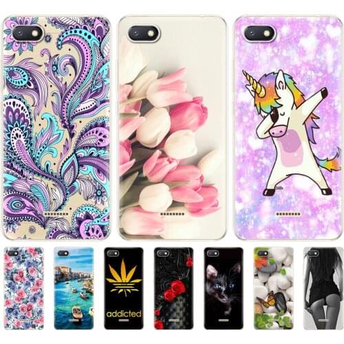 For Xiaomi Redmi 6a Case Full Protection silicone Soft tpu Back Phone case Cover for Xiaomi Redmi 6 A bumper Hongmi 6a Coque