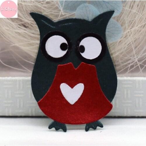New Arrival Owl Cutting Dies Scrapbooking Embossing Folders For Card Making Diy Crafts Mold Giftcard Planner Dies