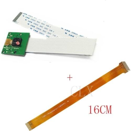 Raspberry Pi 3 Model B+(B Plus) Camera 5MP Mini Webcam with 16cm FFC Cable suitable for Raspberry Pi 3/Raspberry Pi Zero W/1.3