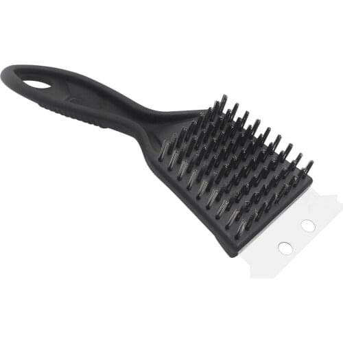 Home & Outdoor Cooking Tools BBQ Cleaning Tools Wire Bristles Cleaning Brush Handle Cooking Steel Grill Brush Outdoor Kitchen
