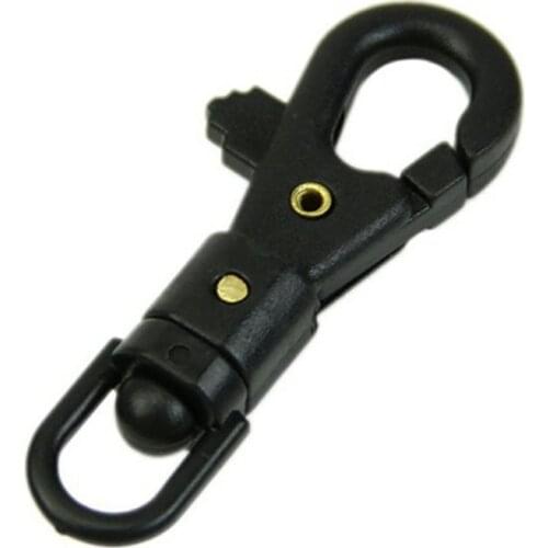 Clip clasp hang kit Parachute Quickdraw hook Rotation buckle camp hike gadget backpack outdoor Mini Carabiner molle attach tool