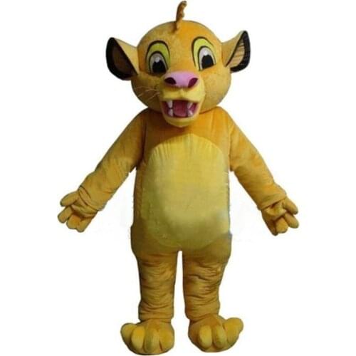 Lion King Mascot Costume Suits Cosplay Party Game Fancy Dress Outfits Advertising Promotion Carnival Halloween Adults Parade New