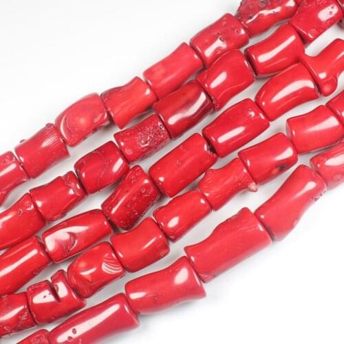 Red Coral Irregular beads 15inch per strand, For DIY Necklace Bracelat Jewelry Making