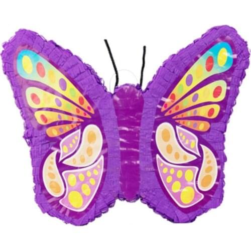 2021Hot Sale Butterfly Pinata Paper Pinata Butterfly Shape Game Props Sugar Beat Creative Decoration For Children Birthday Party